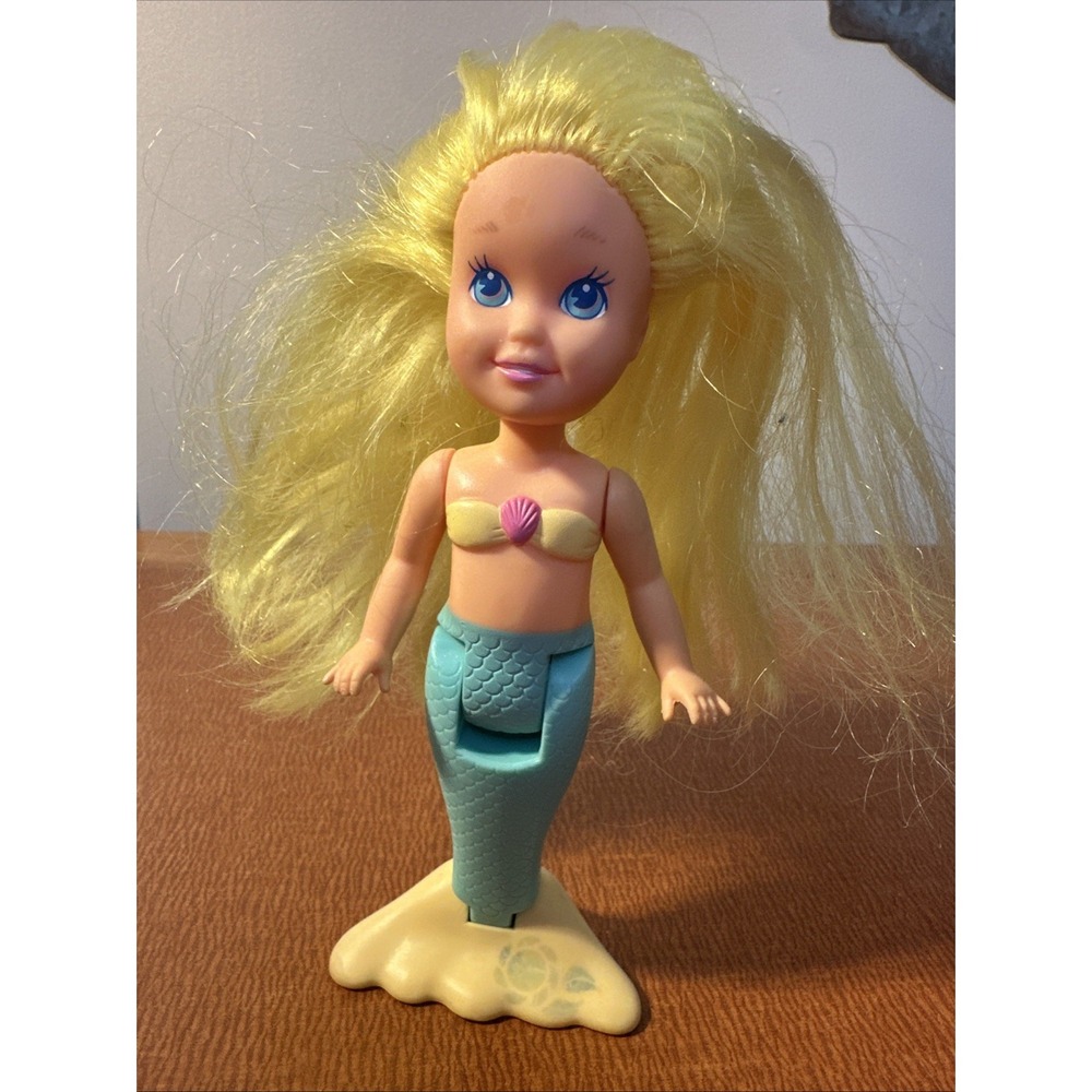 My Pretty Mermaid 1991 "Sea Pony" Vintage‎ Playskool Yellow Hair